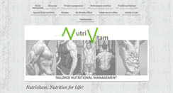 Desktop Screenshot of nutrivitam.com